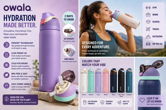 Owala insulated water bottle
