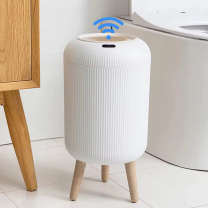 Automatic Trash Can with Lid – Smart Motion Sensor Bin for Modern Living