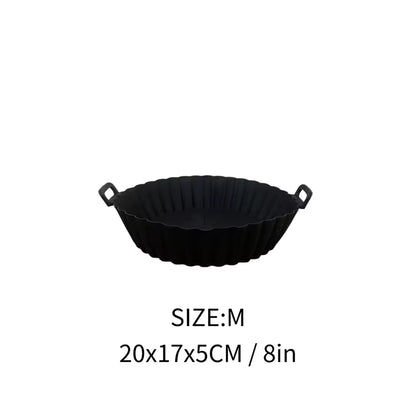 Airfryer Silicone Basket Reusable Baking Tray Silicone
