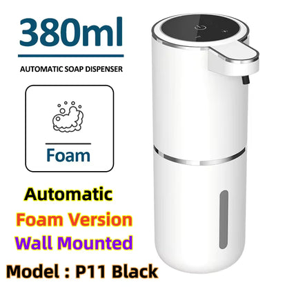 380ML Automatic Foam Soap Dispenser – Smart Touchless Hand Washing Machine (USB Rechargeable)