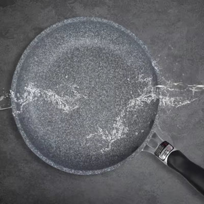 Durable Stone Frying Pan – Non-Stick Skillet & Wok 20/24/26/28cm | Gas & Induction Cookers