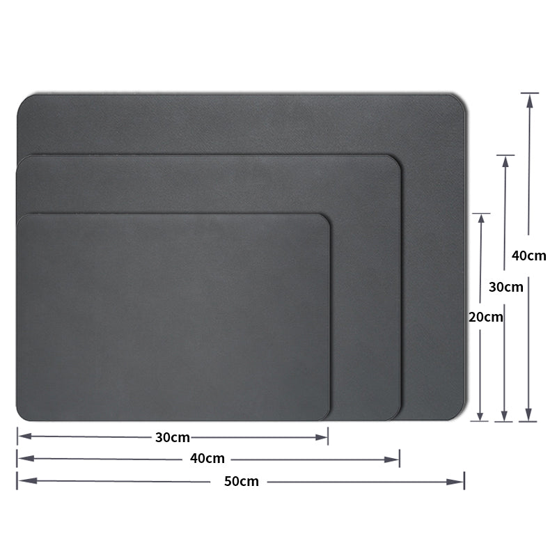 Kitchen Absorbent Mat with Anti-Slip Base – Fast Dry Dish Drainer for Sink, Coffee & Bathroom