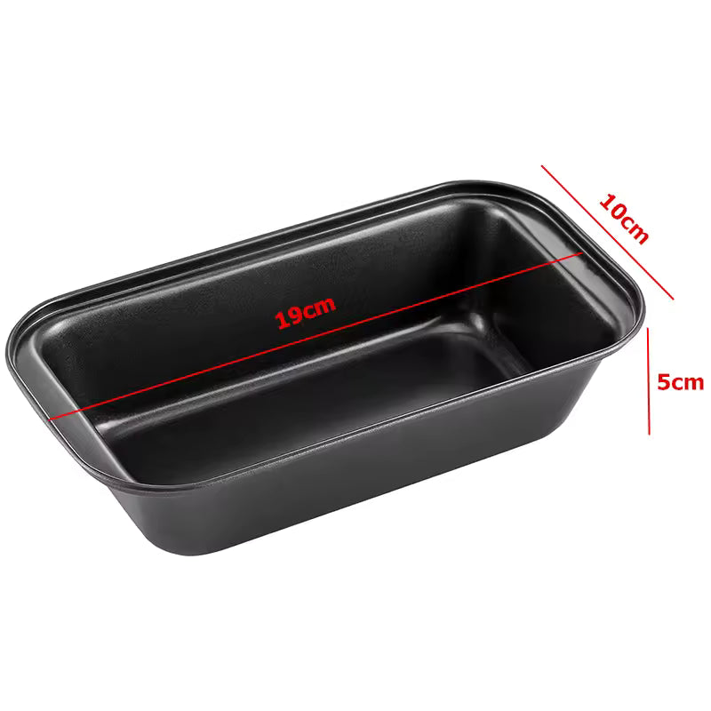 LMETJMA Nonstick Carbon Steel Bread Loaf Pan – Rectangle Bakeware for Bread, Brownies & Meatloaf (JT233)