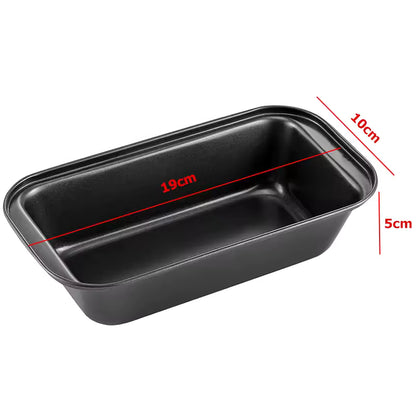 LMETJMA Nonstick Carbon Steel Bread Loaf Pan – Rectangle Bakeware for Bread, Brownies & Meatloaf (JT233)
