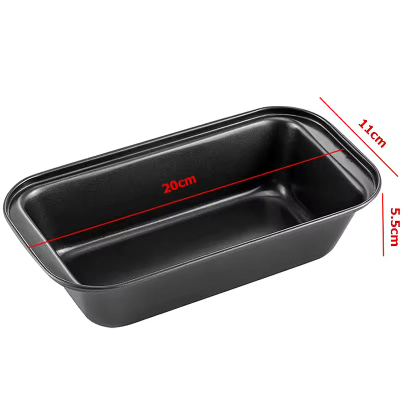 LMETJMA Nonstick Carbon Steel Bread Loaf Pan – Rectangle Bakeware for Bread, Brownies & Meatloaf (JT233)