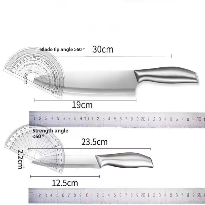 sharp kitchen knife for food preparation