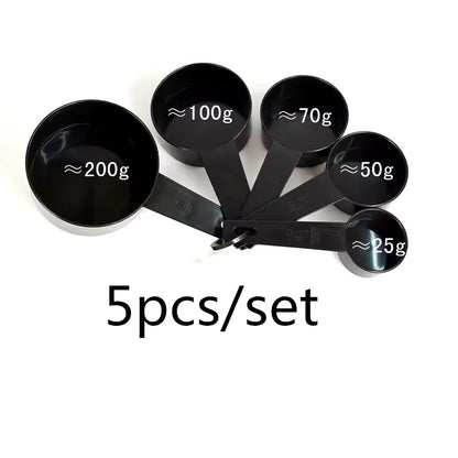 Kitchen Measuring Spoons & Cups Set 5/10pcs – Baking Tools for Flour, Sugar, Teaspoon Scoop, Cooking Measurement Set
