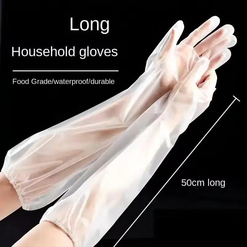 Disposable arm sleeves with elastic fit protection