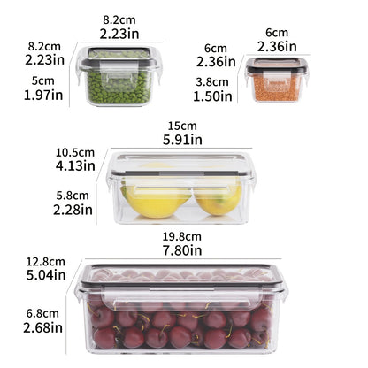 Leakproof food storage containers for liquids