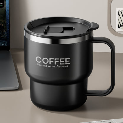 portable stainless steel travel mug for students