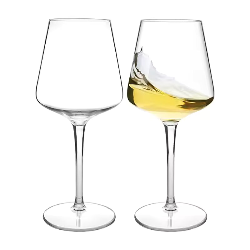 MICHLEY unbreakable plastic wine glass set 2/4/6 pieces