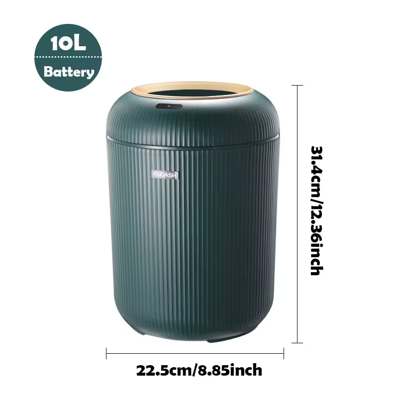 Wall mounted kitchen trash can no drill installation
