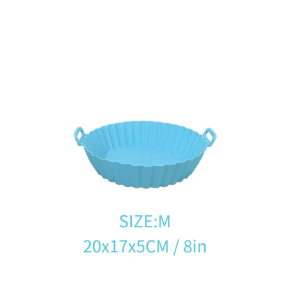 Airfryer Silicone Basket Reusable Baking Tray Silicone