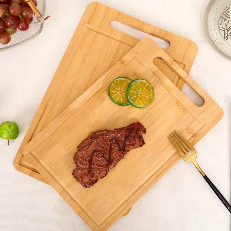 Wooden cutting board ideal for serving and food prep