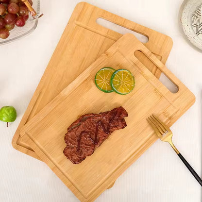 Wooden cutting board ideal for serving and food prep