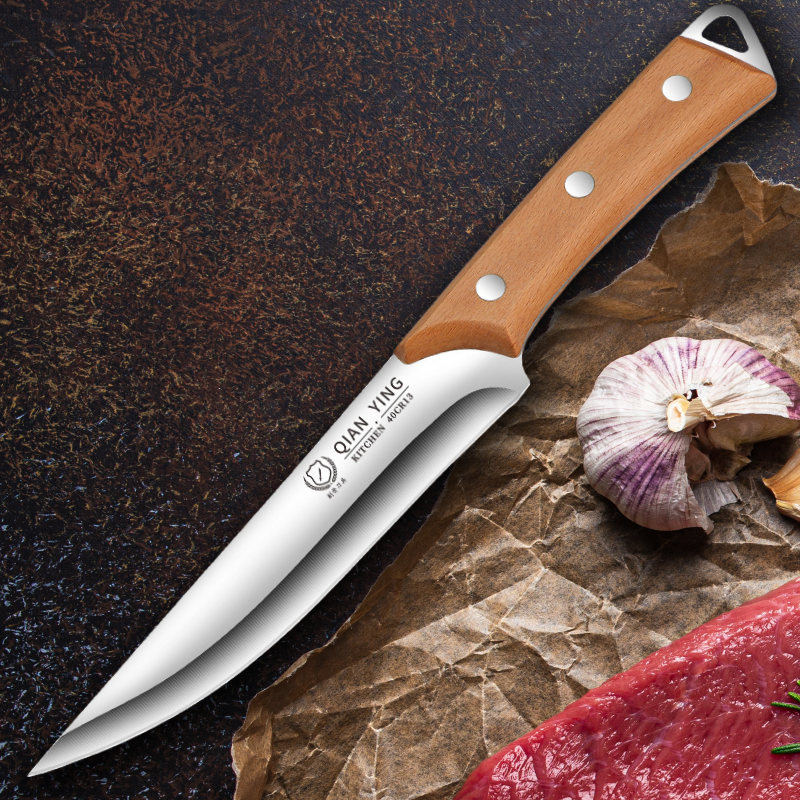 sharp kitchen knife for precise cutting