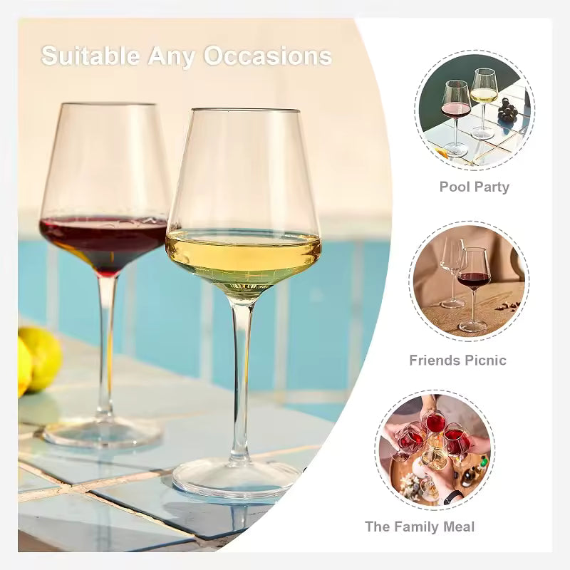 safe unbreakable wine glasses for kids and adults