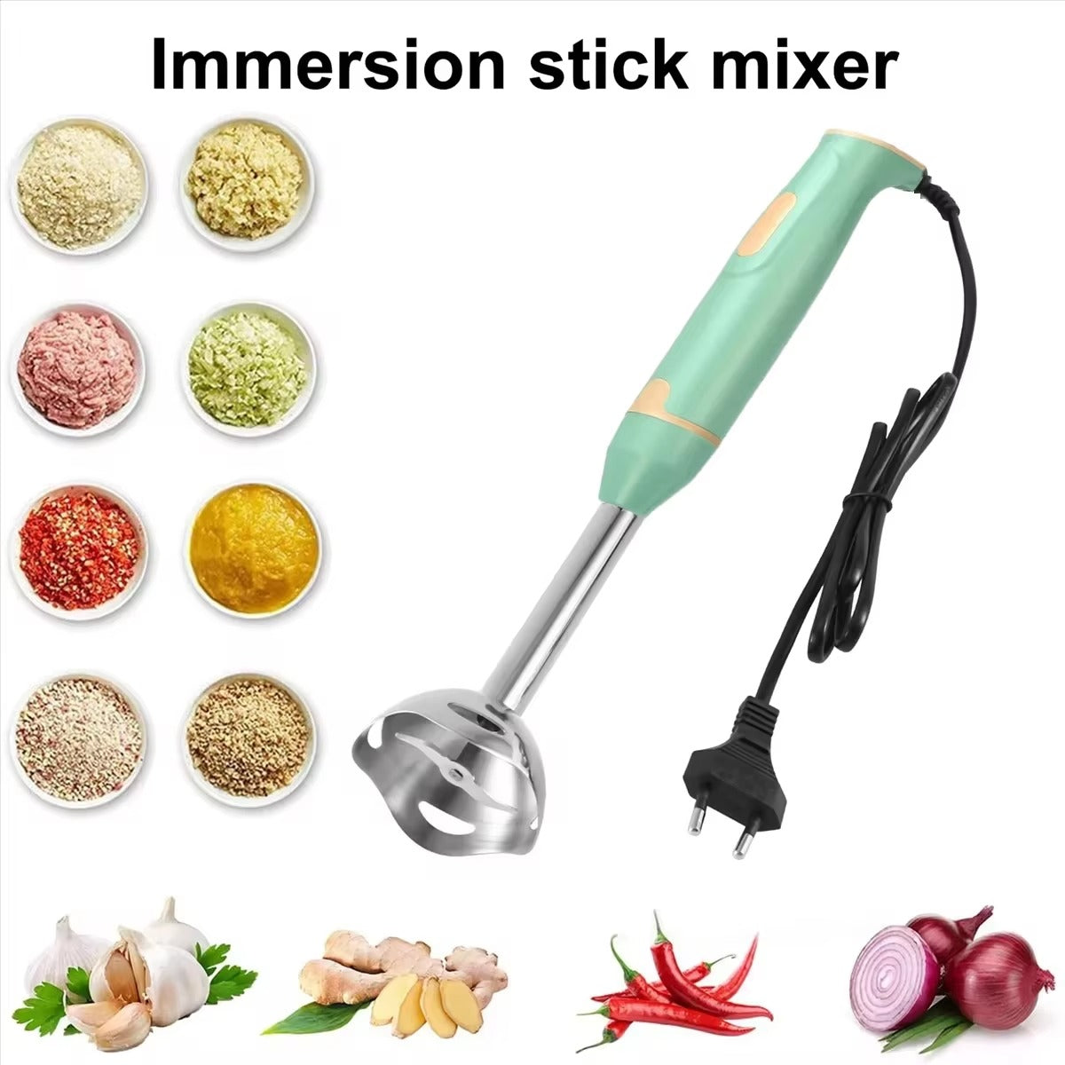 immersion hand stick blender electric food mixer