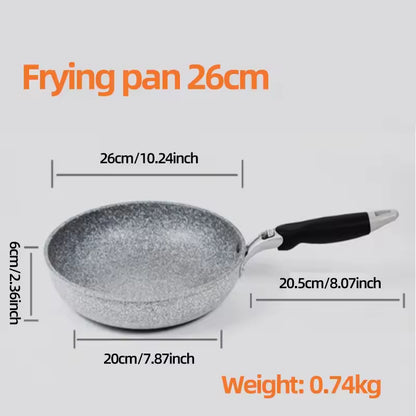 stone-coated skillet pan for pancakes and eggs
