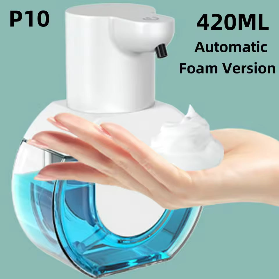380ML Automatic Foam Soap Dispenser – Smart Touchless Hand Washing Machine (USB Rechargeable)