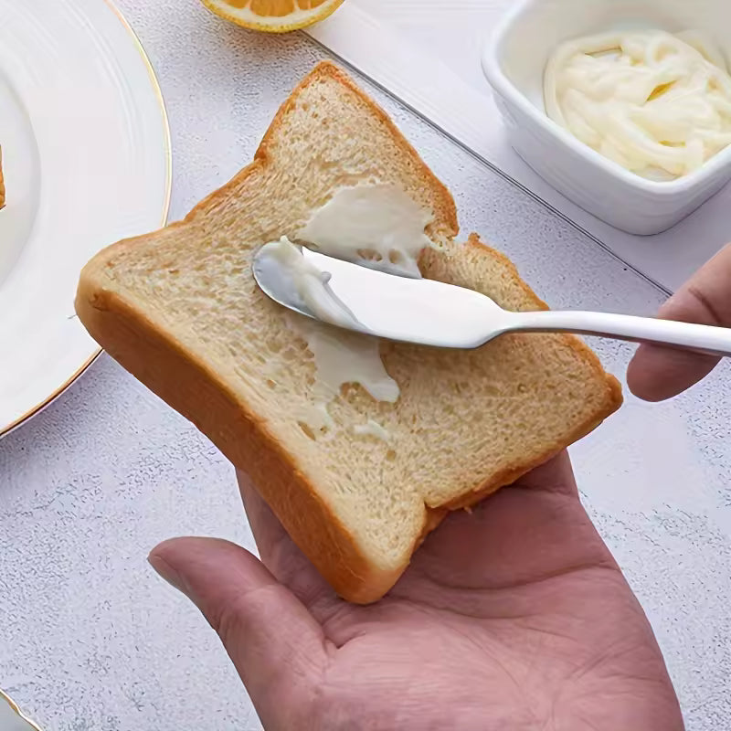Butter spreader knife set for bread and toast
