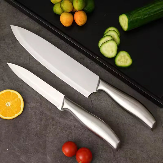 stainless steel all-purpose chef knife sharp blade