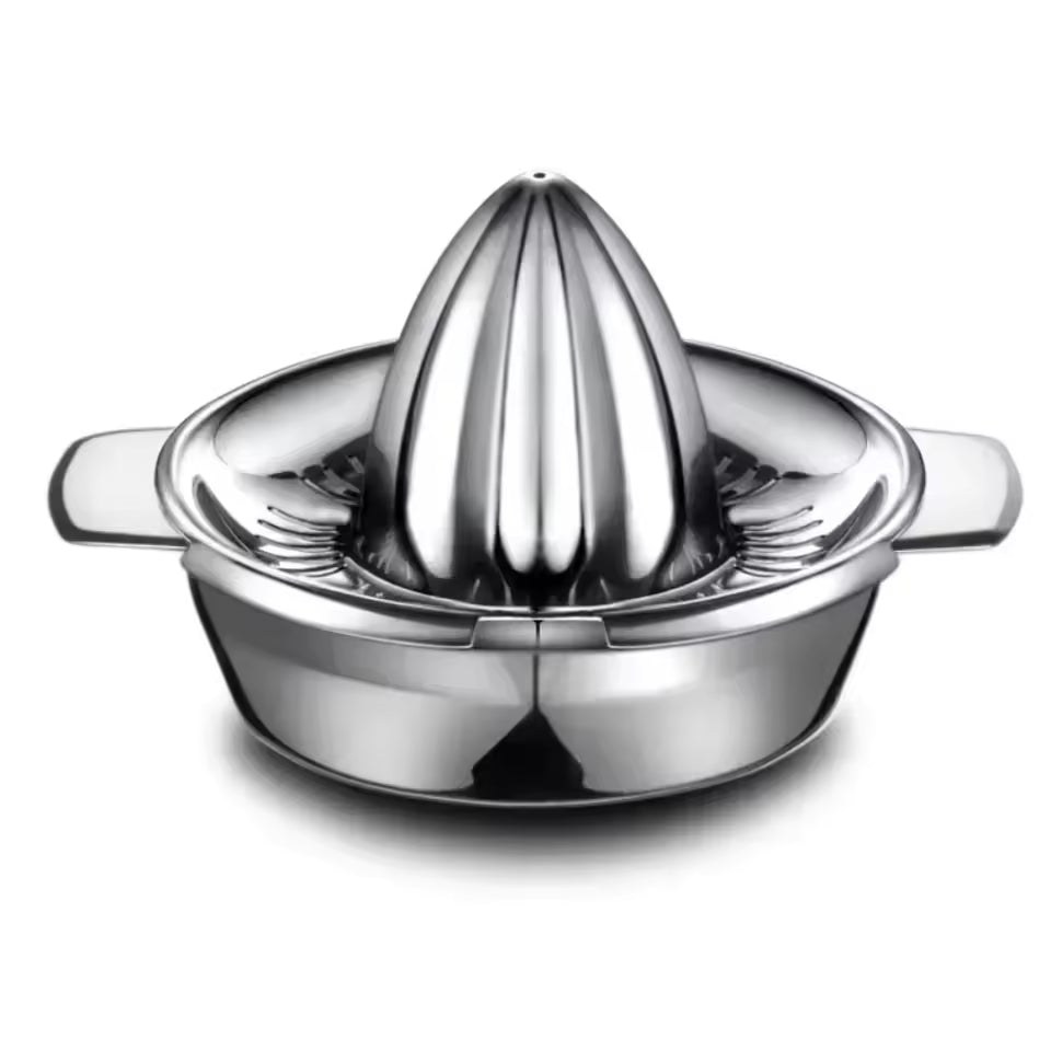 Handheld stainless steel lemon squeezer easy to use and clean
