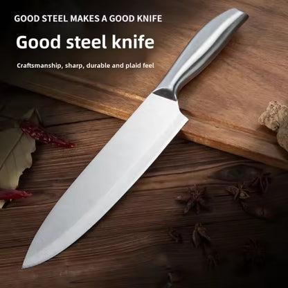 sharp kitchen knife for food preparation