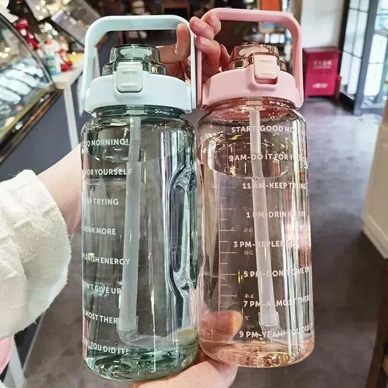 Big capacity reusable water bottle for active lifestyle