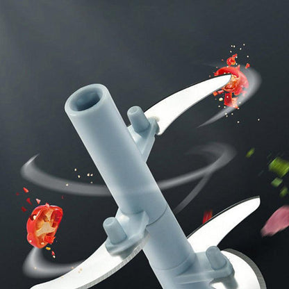 500/900ML Manual Meat Mincer & Garlic Chopper – Hand Pull Vegetable Onion Cutter & Kitchen Food Processor