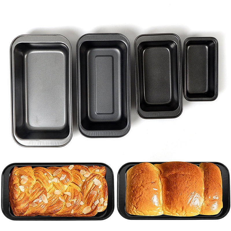 Durable carbon steel loaf pan for even heat baking