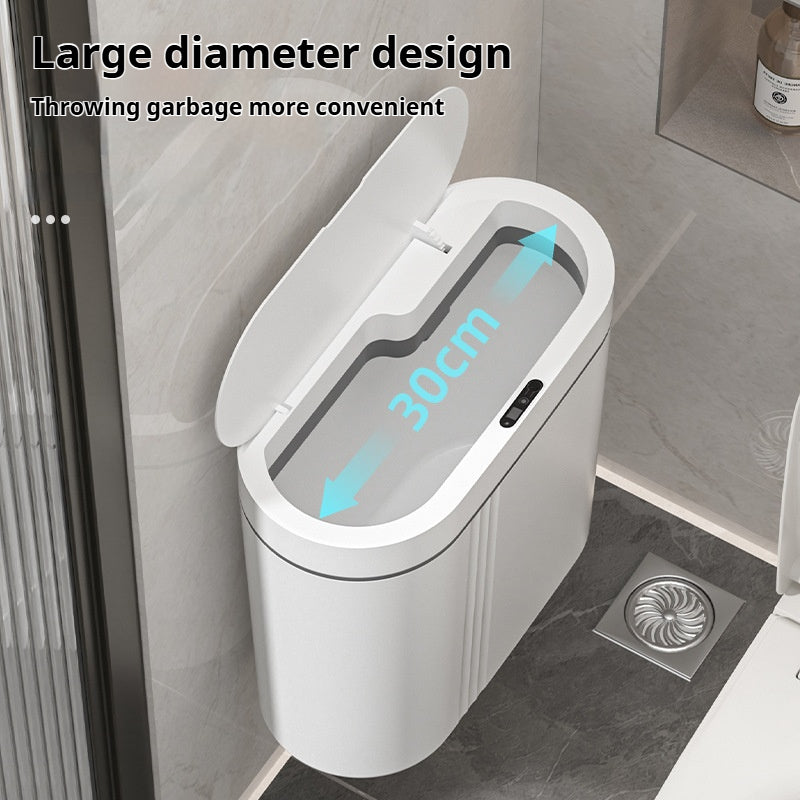 9L smart sensor trash can wall mounted automatic waterproof bin