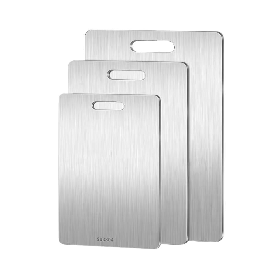 stainless steel chopping board for kitchen use