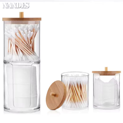 makeup storage box bathroom countertop