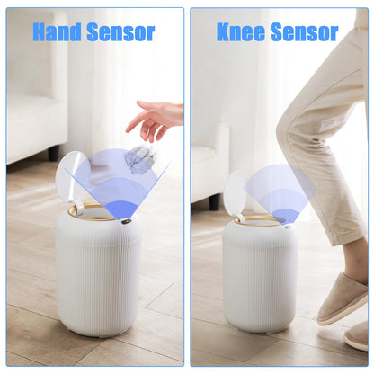 Automatic Trash Can with Lid – Smart Motion Sensor Bin for Modern Living