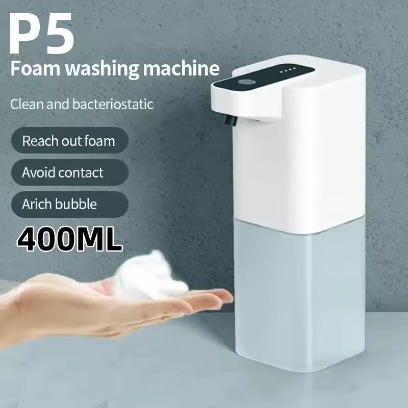 380ML Automatic Foam Soap Dispenser – Smart Touchless Hand Washing Machine (USB Rechargeable)